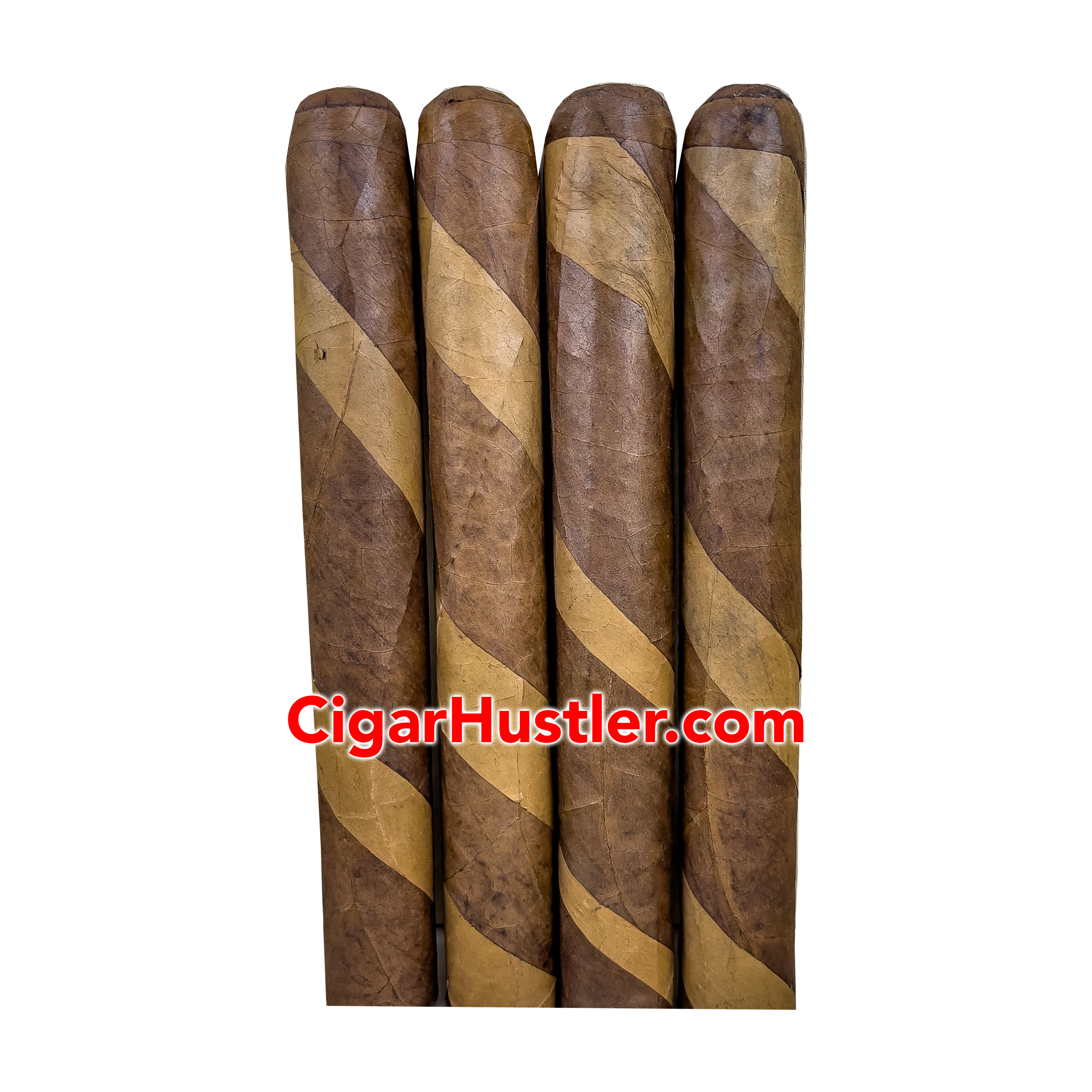 Cigar Hustler Private Blend DualWrapper Super Toro Cigar - 4pack